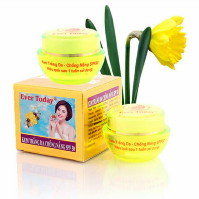 Kem Trắng Da Chống Nắng SPF 50 EVER TODAY 6g