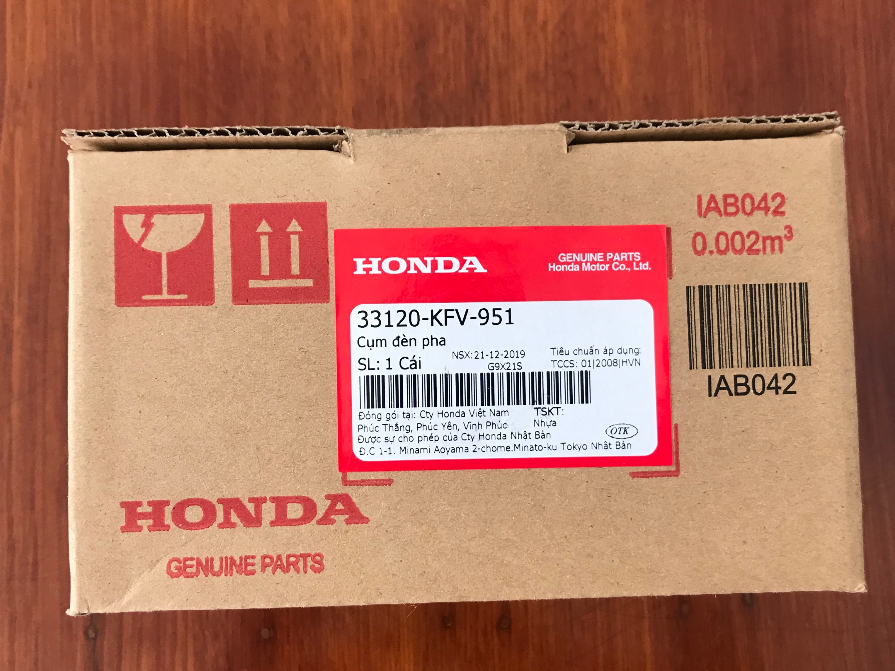 Đèn Pha Super Dream - Chính Hãng Honda
