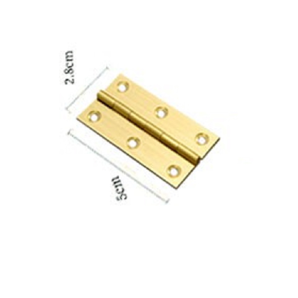 bản lề cửa Lá đồng thau 100% ( 5 cm - 6 cm )