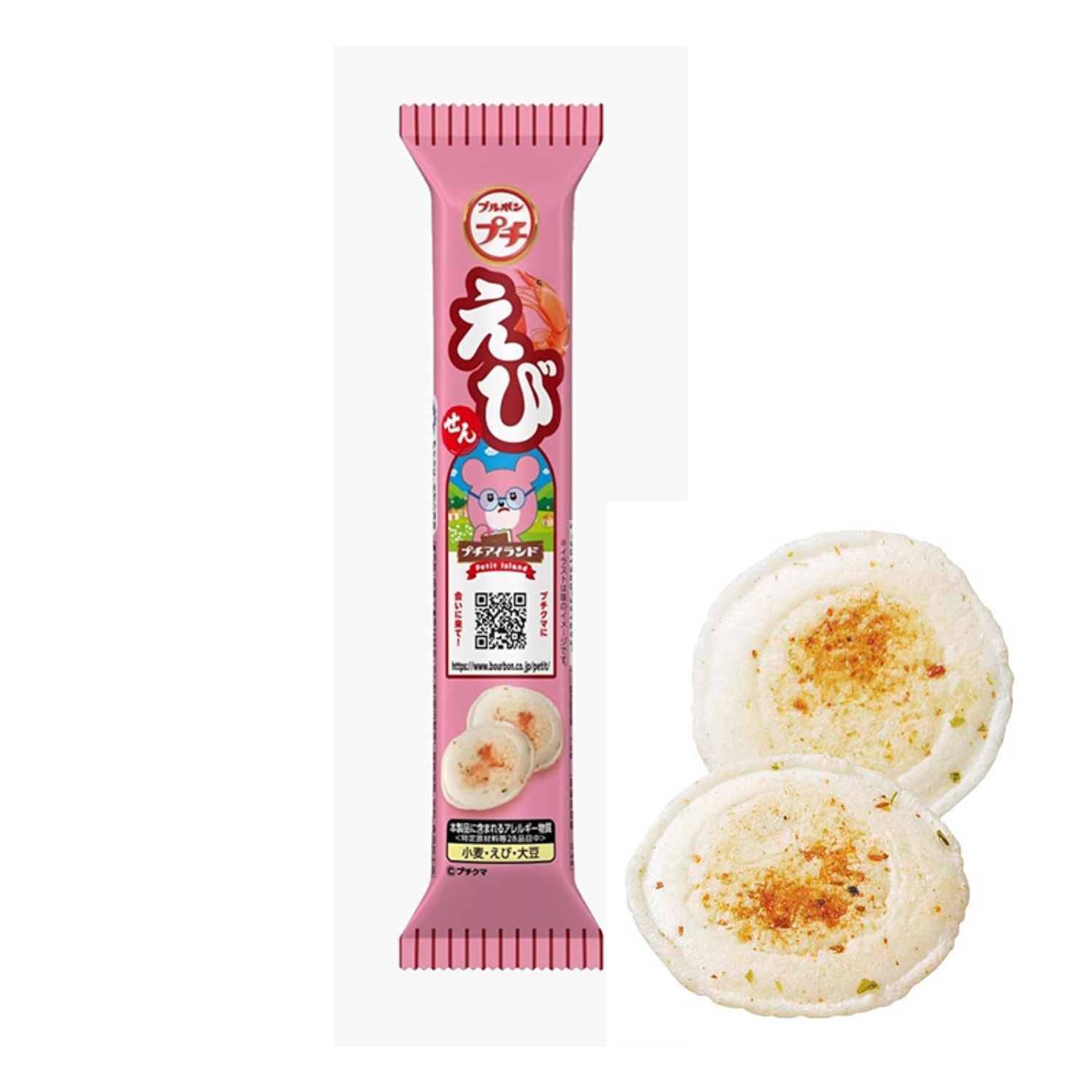 [Ichiban Market] Bánh Gạo Nướng Vị Tôm Bourbon Petit Ebi 38g