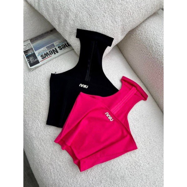 Áo ống thêu miu, áo croptop ôm body A348