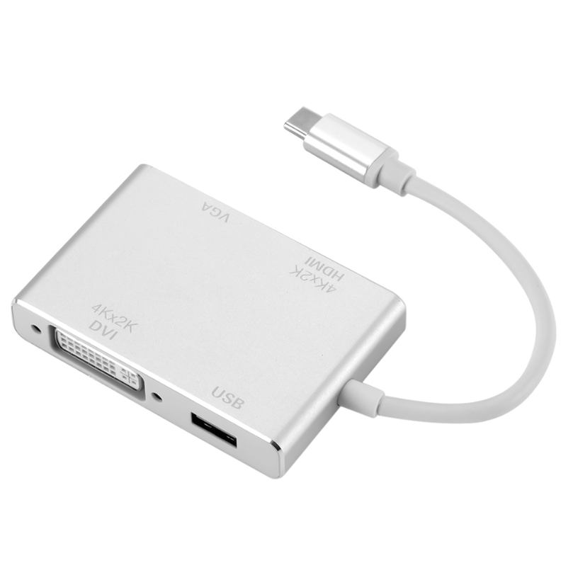 [HCM]Cáp Chuyển Type-C ra HDMI/VGA/DVI/USB 3.0