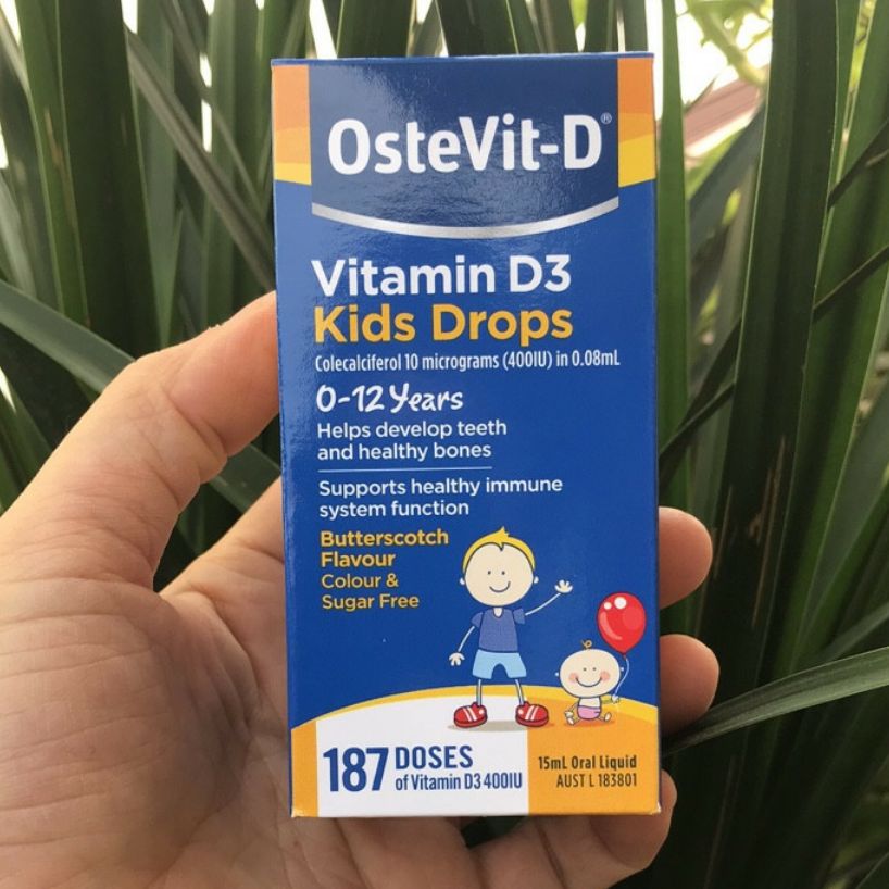 Vitamin D3 - Ostevit Kids Drops 0 - 12 years