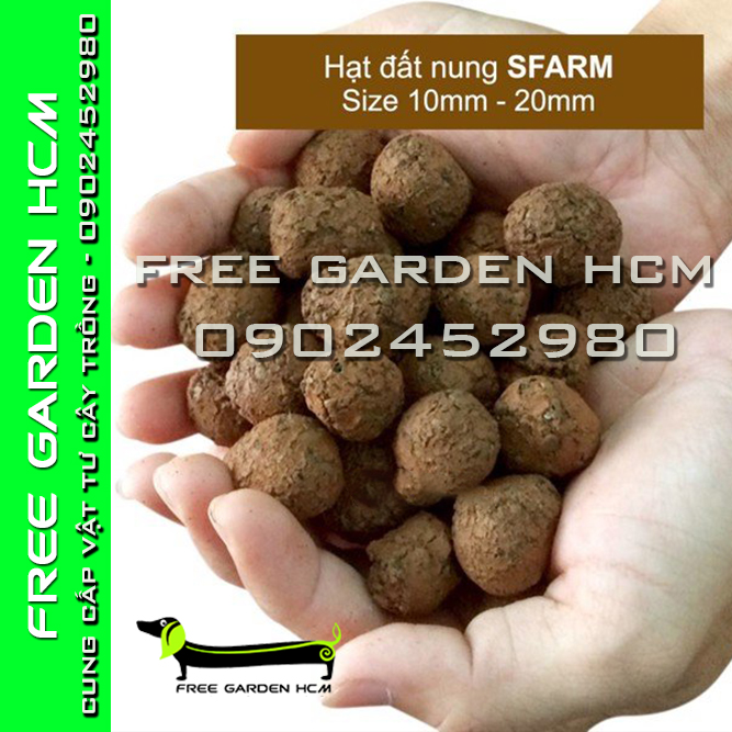 Gói 5dm3 đất nung sfarm/ sỏi nhẹ