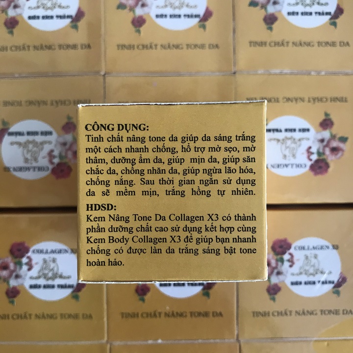 [HCM] Siêu kích trắng collagen x3 (Xịn)