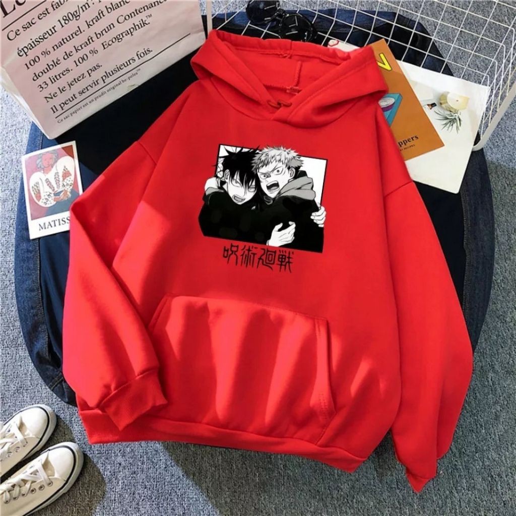Áo khoác nỉ unisex in harajuku nhật bản áo khoác hoodie form rộng nam nữ