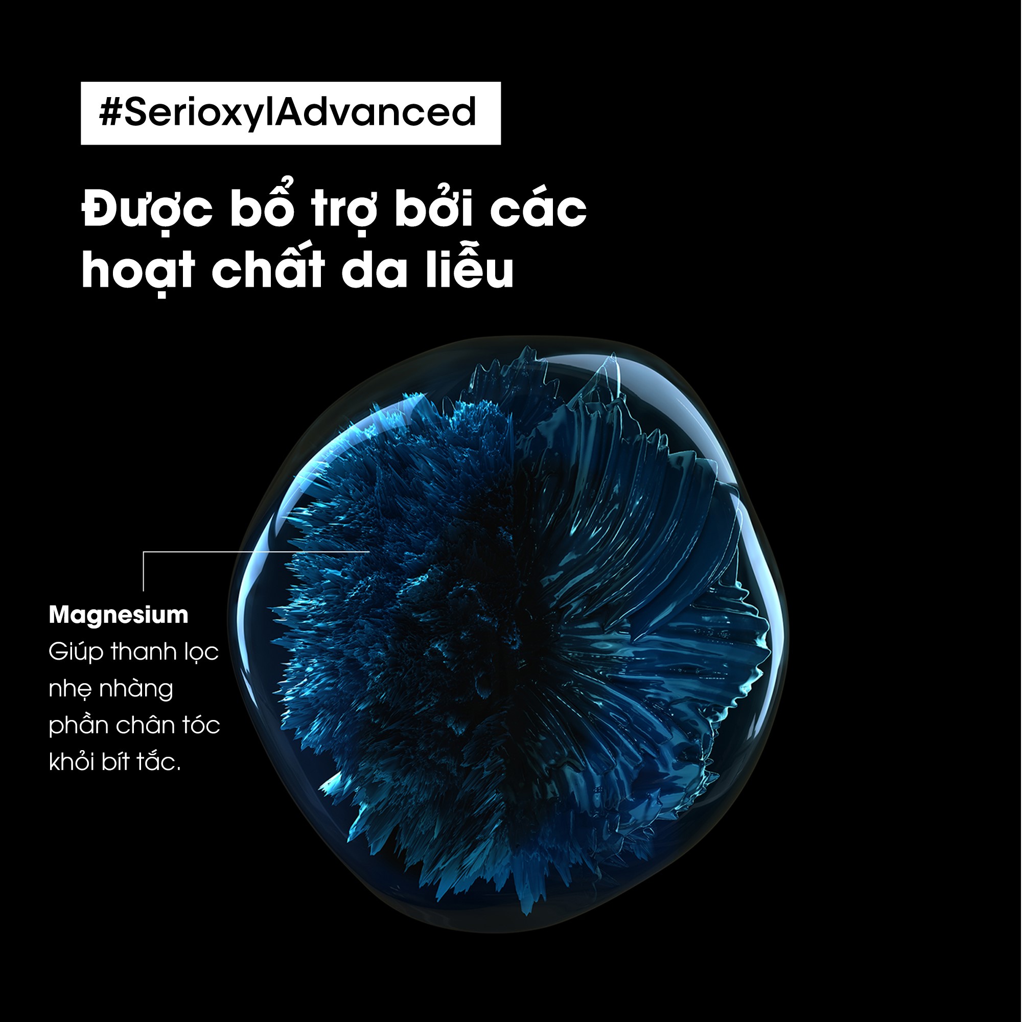 Combo làm sạch & giúp cải thiện mật độ tóc L'Oréal Professionnel Scalp Advanced - Dầu gội 500ml, Dưỡng chất 200ml