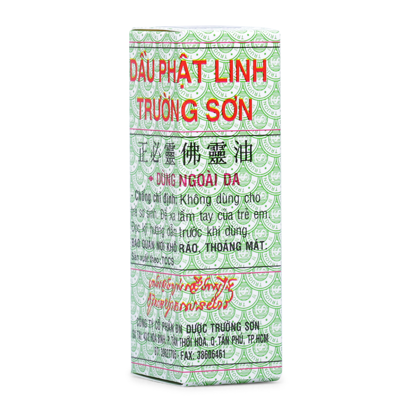 Dầu Phật Linh Trường Sơn 5ml (Hộp 1 chai 1.5ml)