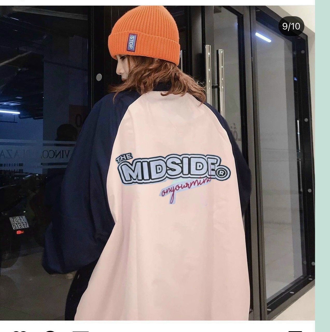 [HCM]ÁO KHOÁC DÙ NAM NỮ TMS ÁO KHOÁC GIÓ HAI LỚP CỔ TRỤ PHỐI HAI MÀU THỜI TRANG MIDSIDE