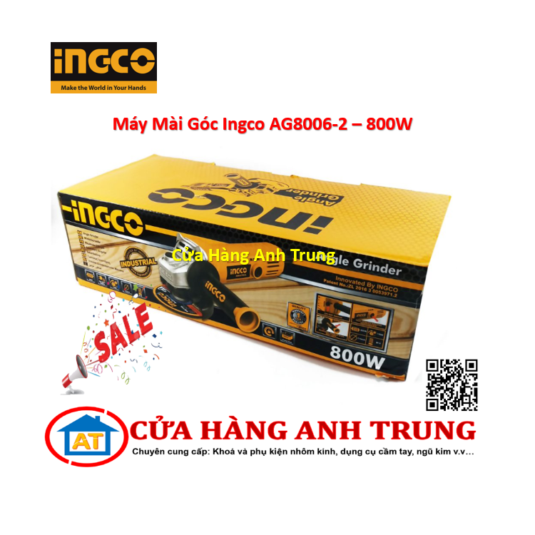 Máy Mài Góc Ingco AG8006-2 - 800W