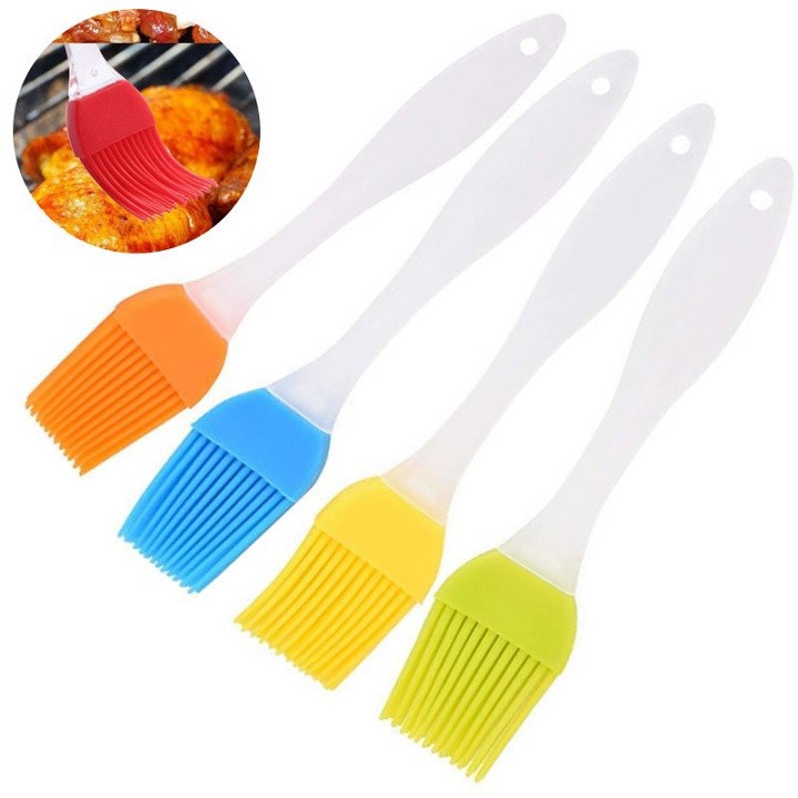 2 CÂY. CỌ SILICON. DÙNG CỌ PHẾT DẦU, BƠ LÀM BÁNH, PHỤ KIỆN LÀM BÁNH. TH 729