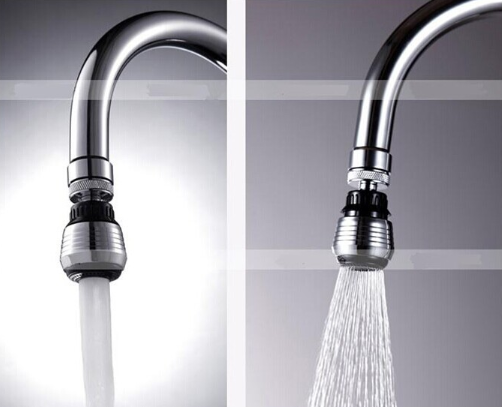 [HCM]Đầu vòi tăng áp 2 chế độ xoay 360 độ 2 cỡ ren lắp cho mọi loại rửa chén ( vòi 6cm)