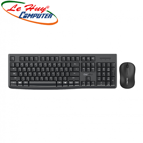Combo bàn phím chuột máy tính không dây dareu mk188g