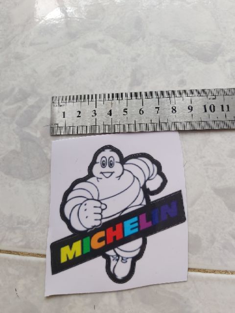 Combo 2 Tem Decal Michelin Dán Xe, Giá Rẻ