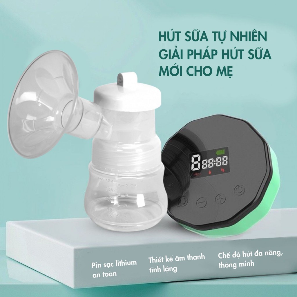 Máy hút sữa điện đôi rozabi basic 12 cấp độ hút