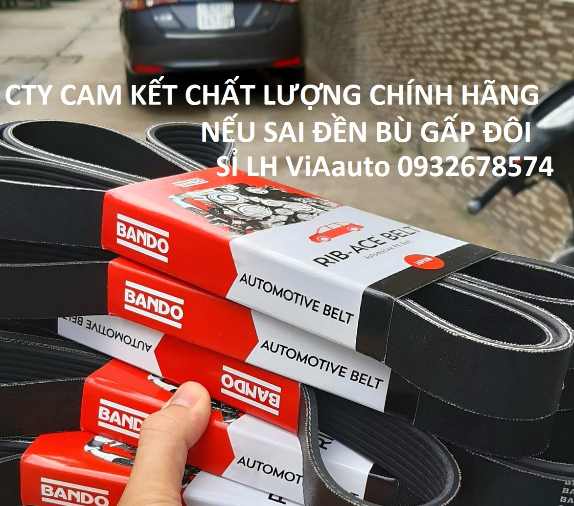 DÂY CUROA Ô TÔ BANDO đủ các mã 5PK và 6PK