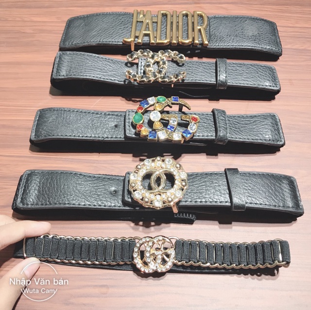 Belt váy đai váy bản nhỡ