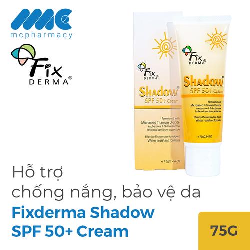 Kem chống nắng FIXDERMA SHADOW SPF 50+ Cream [Hàng chính hãng]