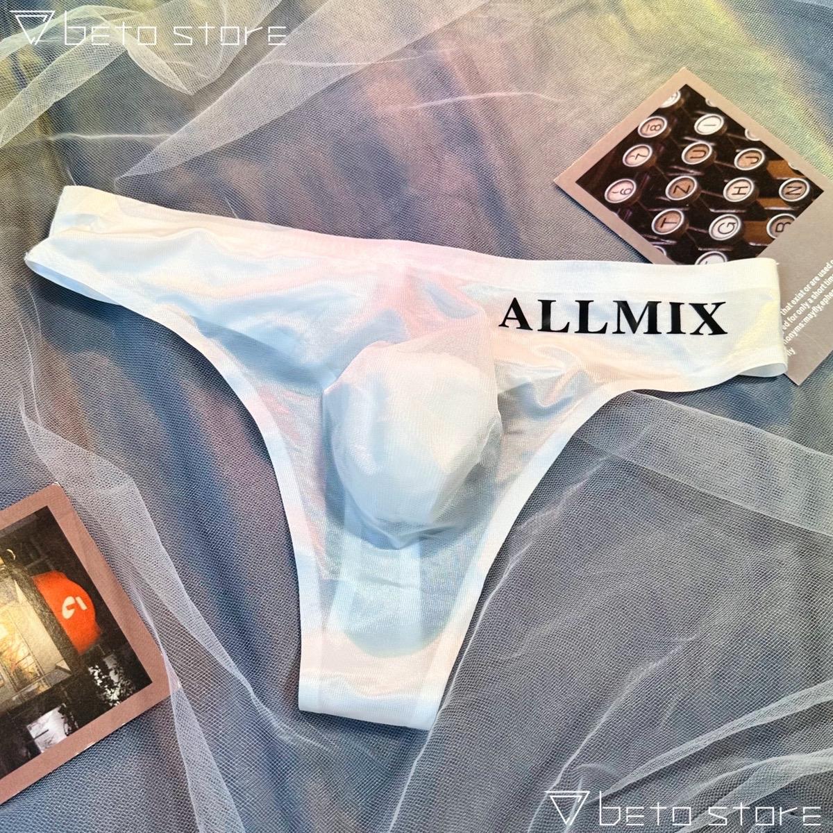Quần Lót Lọt Khe Nam - Quần Sịp Thong Lụa Allmix