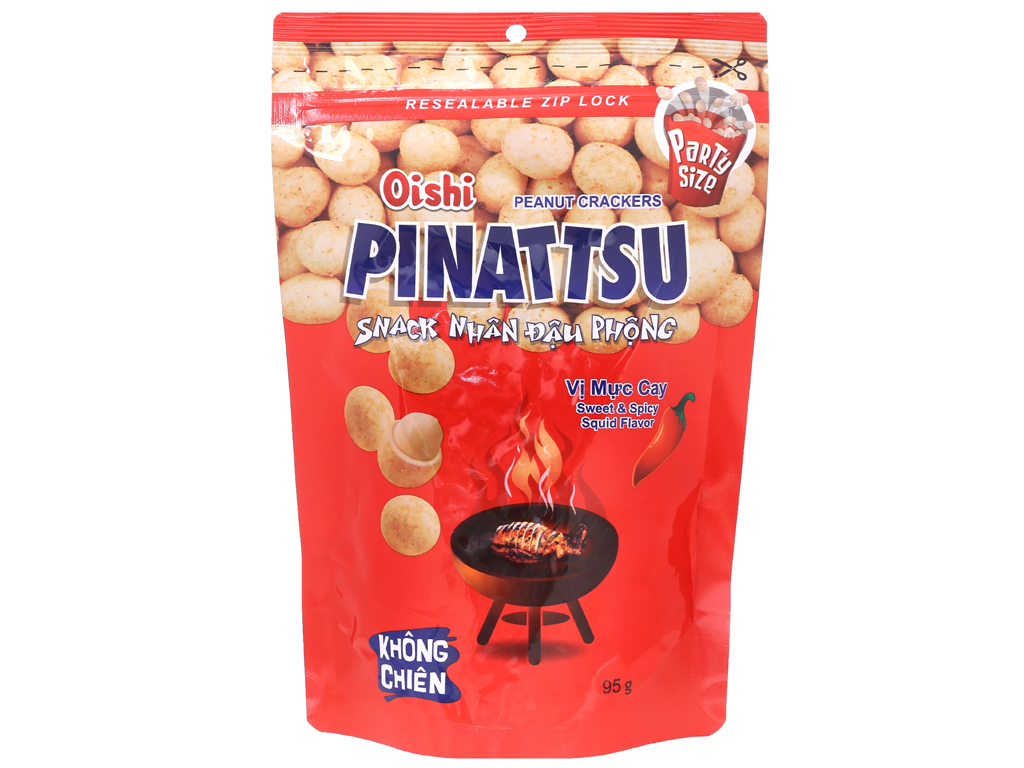 [Siêu thị WinMart] - Đậu phộng Pinattsu mực cay gói 85g