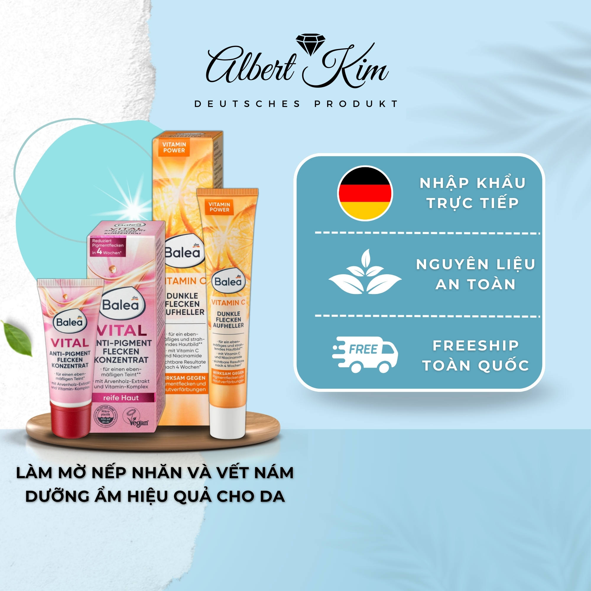 [ Hàng Đức ] Kem nám Balea – Nội địa Đức