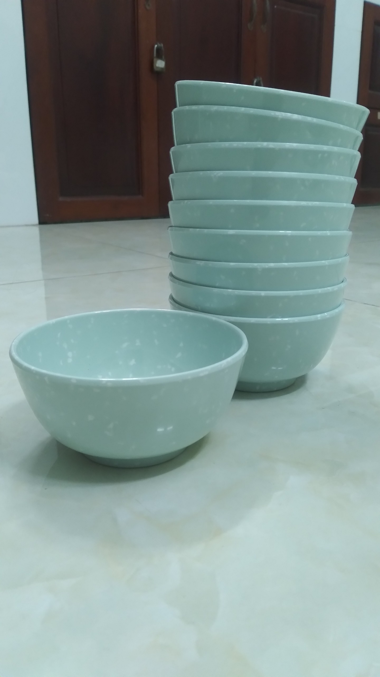 Chén đựng cơm,chè nhựa Melamine vân đá ngọc nhiều Size