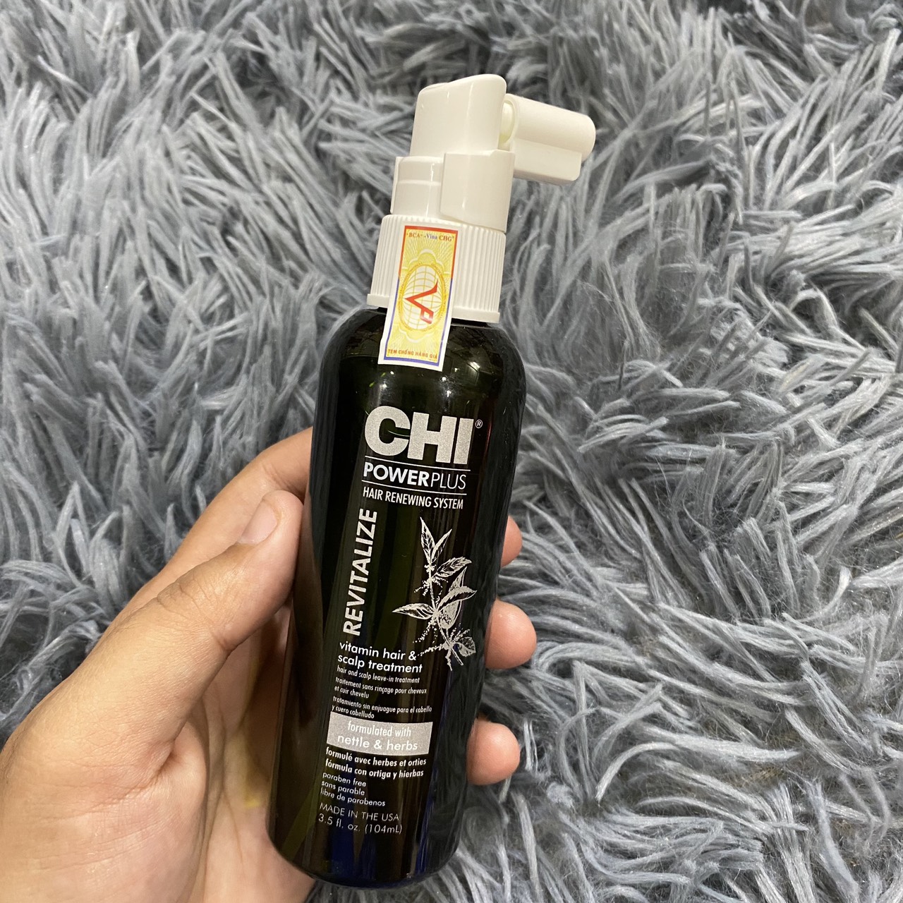 [HCM]Tinh chất chống rụng tóc kích thích mọc tóc CHI Power Plus Vitamin Hair & Scalp Treatment 118ml