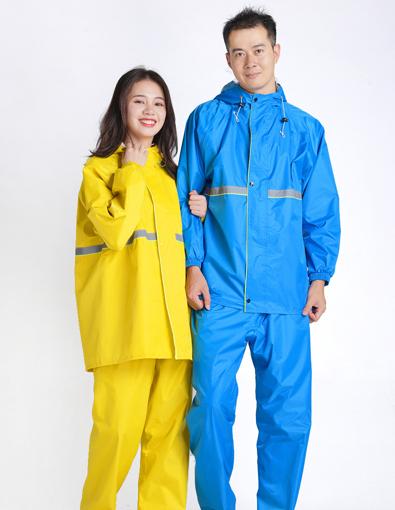 Bộ áo mưa cao cấp 2 lớp dày đẹp - AMB01