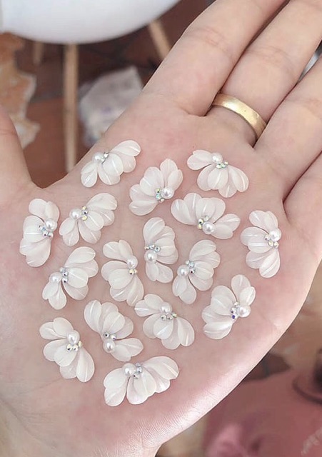 Cúc ruby (1b) Phụ kiện Nail