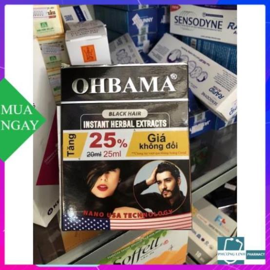 Dầu gội thảo dược OHBAMA (gội là đen)- 1 bịch