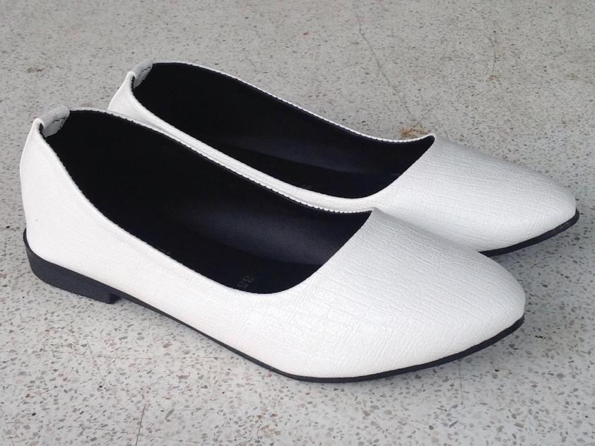 (Miễn ship) Giày nữ, giày búp bê xinh xắn da xịn mềm lót êm chân đi mưa chùi rửa thoải mái PinkShopGiayDep MS 235 giá rẻ