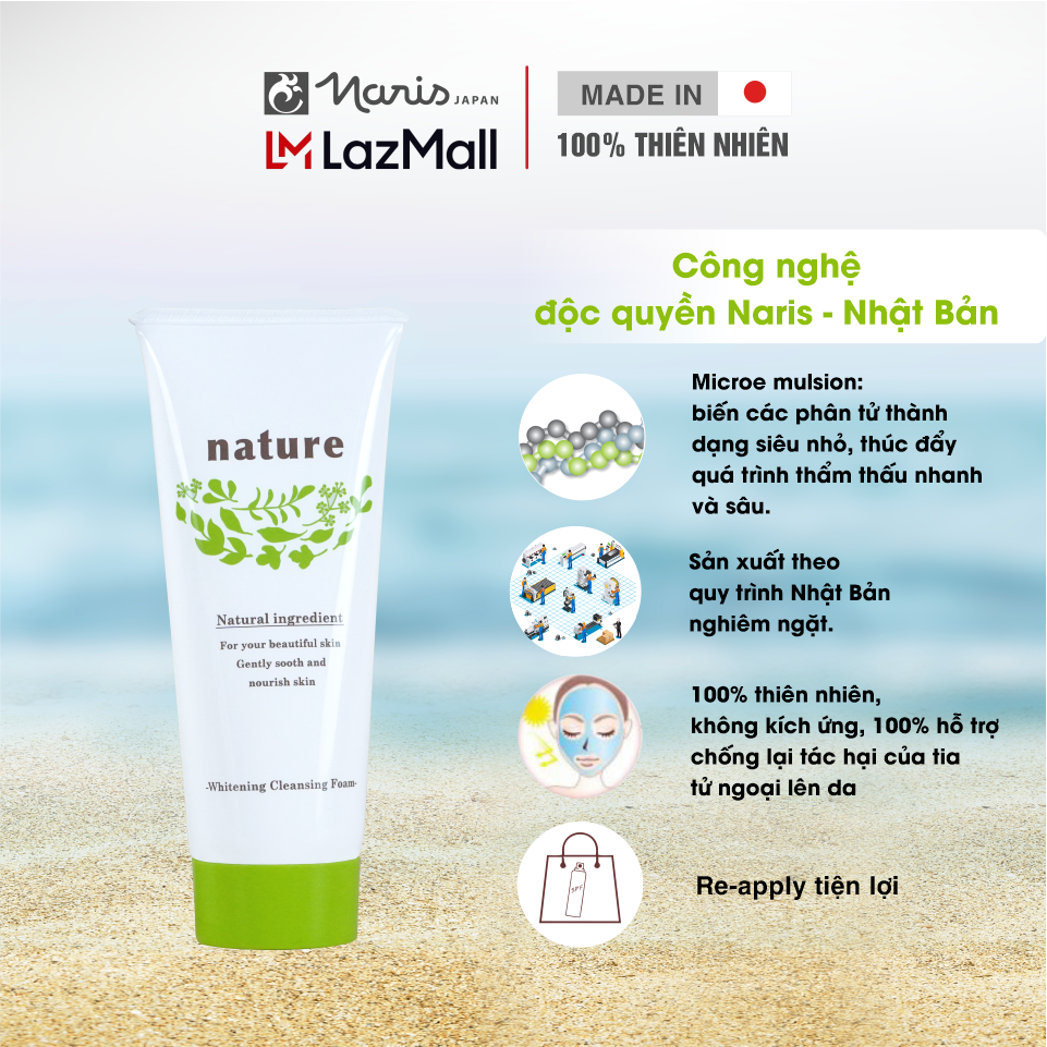 Yaris nature Whitening Cleanser