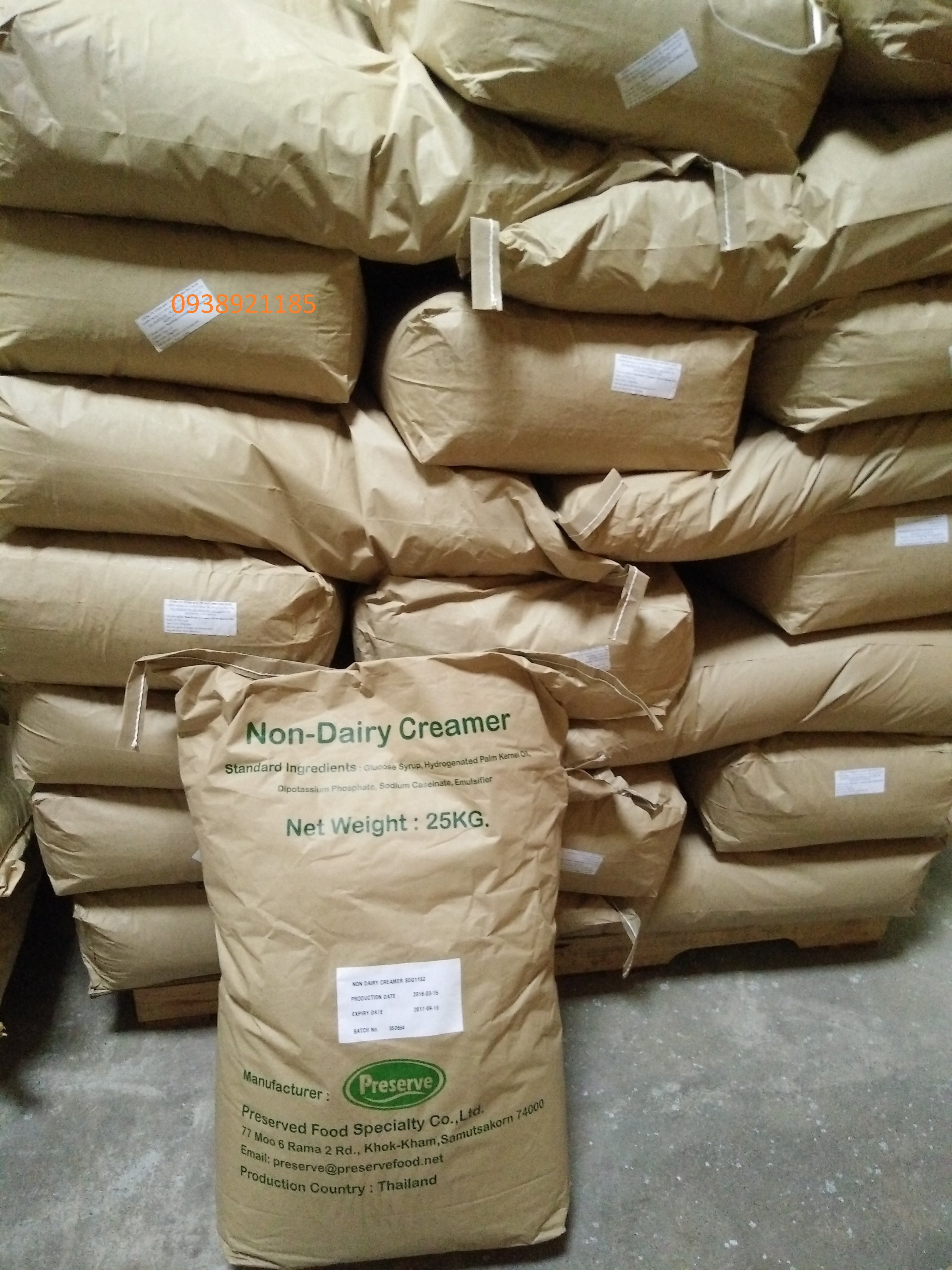 Non-Dairy Creamer_Bao 25Kg (Bột sữa béo Thái Lan)