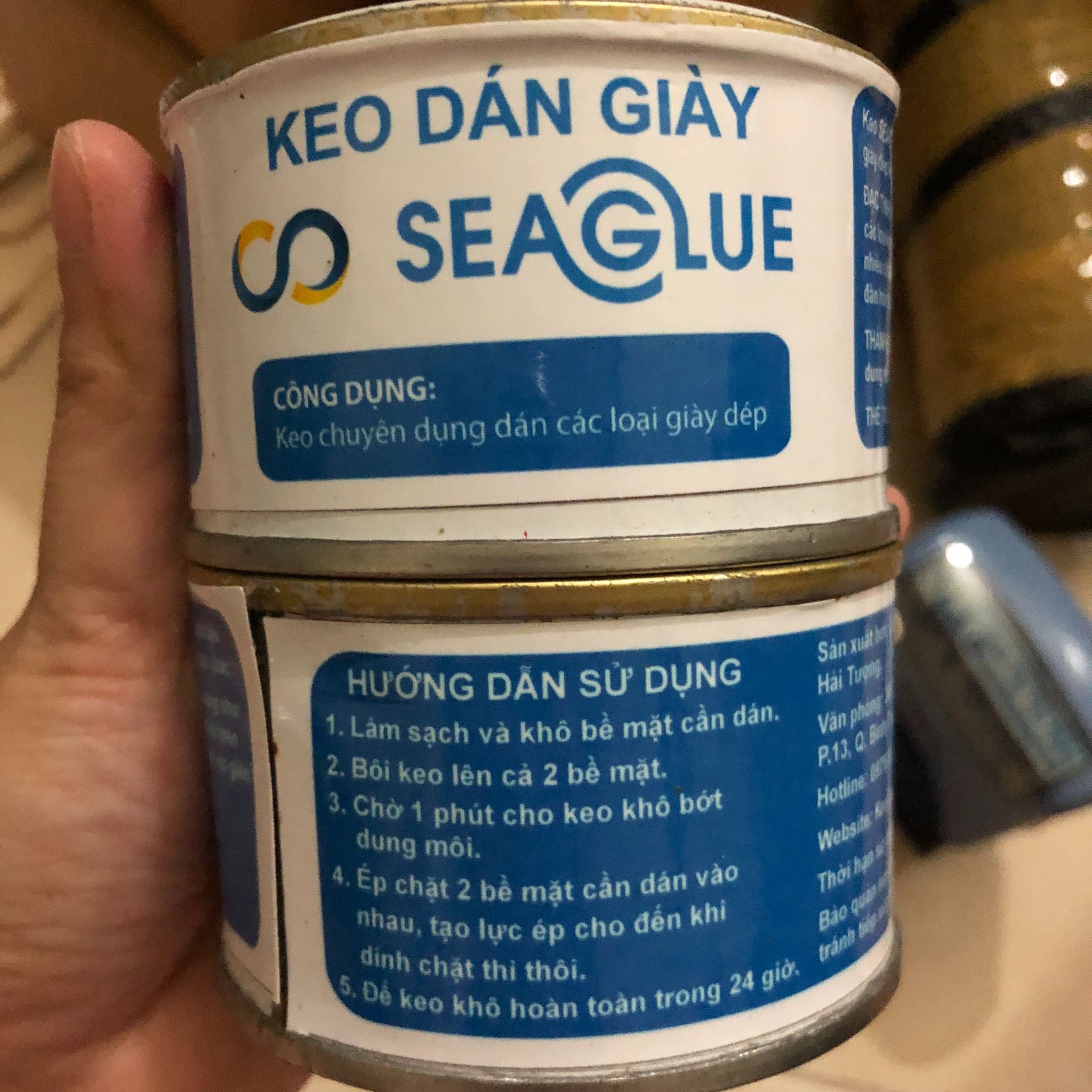 Keo dán giày dép chuyên dụng, lọ 100ml