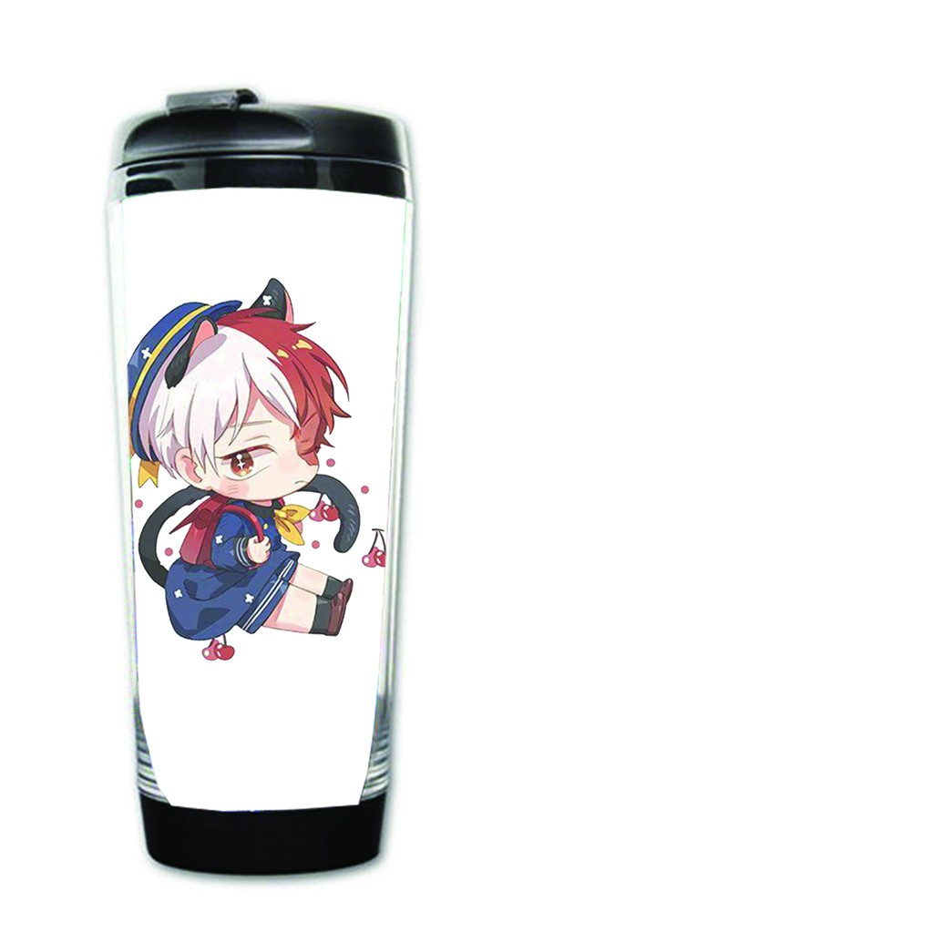 Bình nhựa đựng nước in hình HỌC VIỆN ANH HÙNG Boku no Hero academia ver CHIBI anime tiện lợi độc đáo