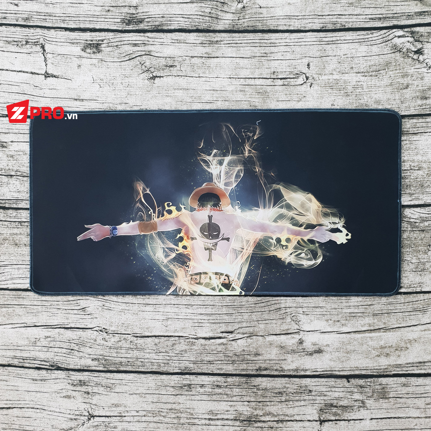 Lót chuột One Piece Ace 60x30cm (1267)