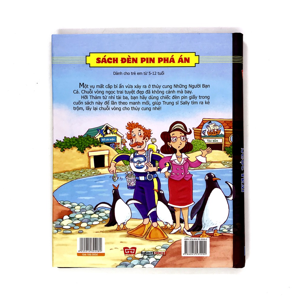 Sách Đèn pin phá án - Truy tìm đôi giày đỏ
