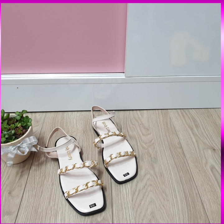 GIÀY SANDAL QUAI XÍCH