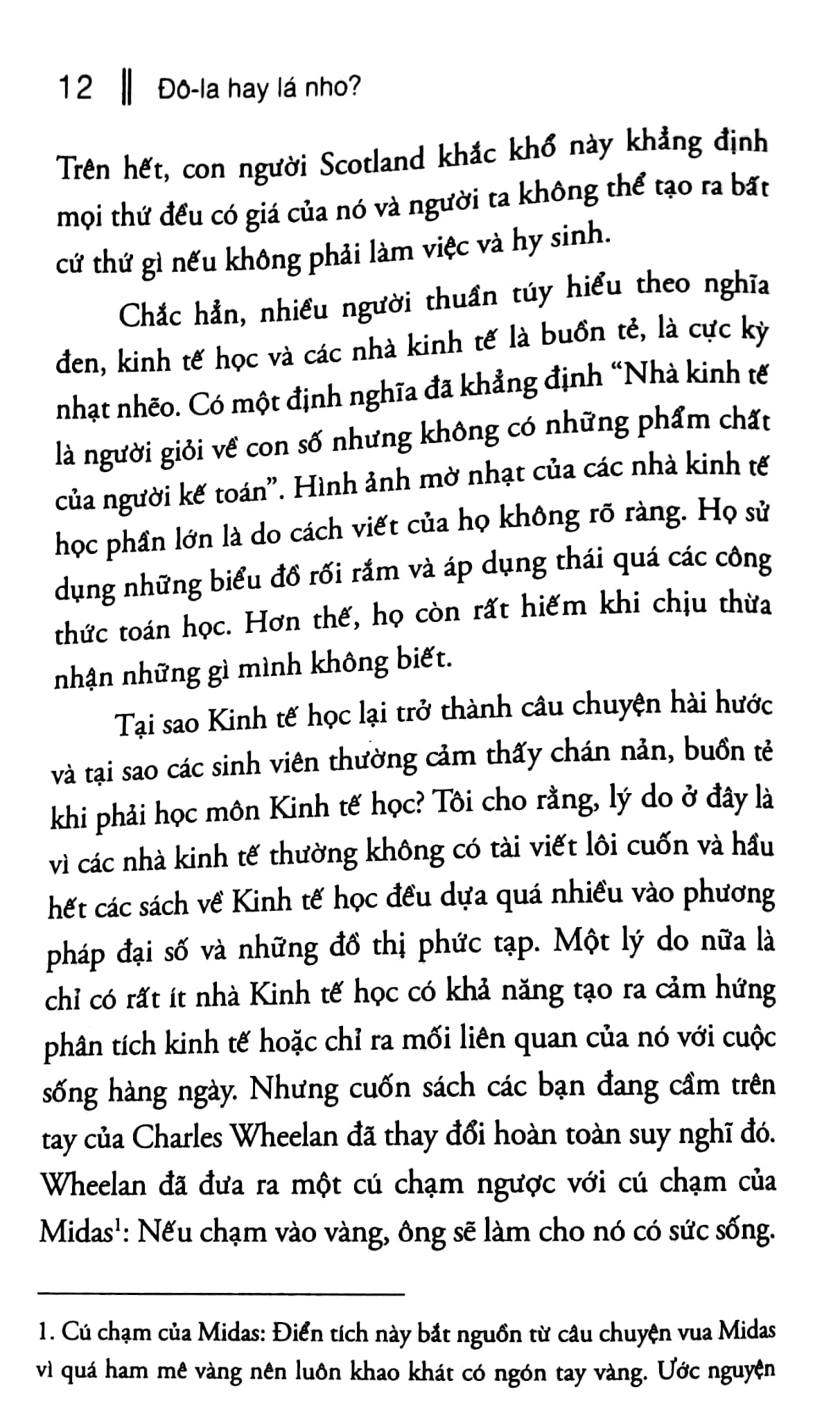 Fahasa - Đô-la Hay Lá Nho ? - Tái Bản 2017