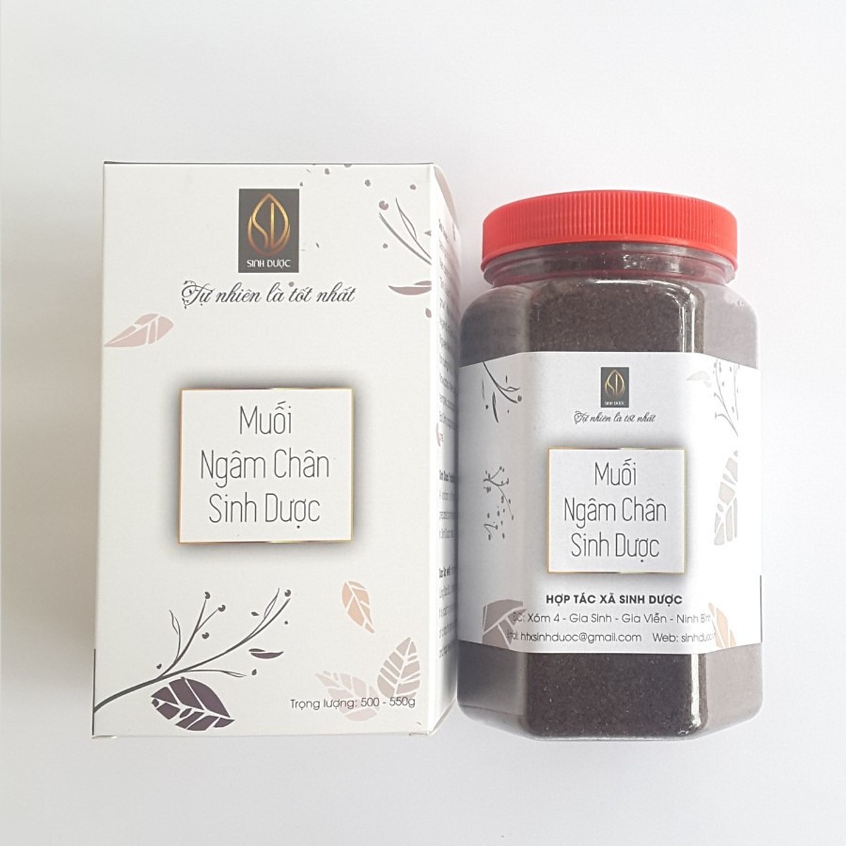 Combo 03 Muối ngâm chân Sinh Dượ.c 550gr