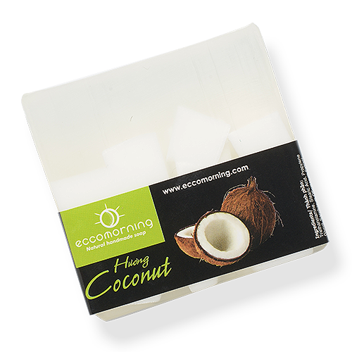 Eccomorning natural handmade Coconut Soap 110G