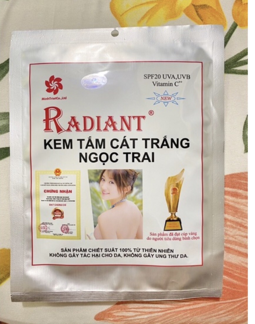 Tắm Trắng Ngọc Trai Radiant 125g