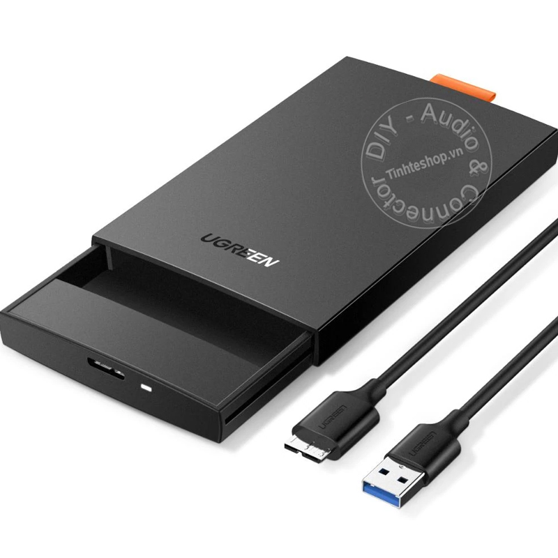 Cáp USB 3.0 cắm cho Ổ cứng di động 2.5'' Ugreen US130 0.25M đến 2M - Dây USB 3.0 AM sang Micro BM