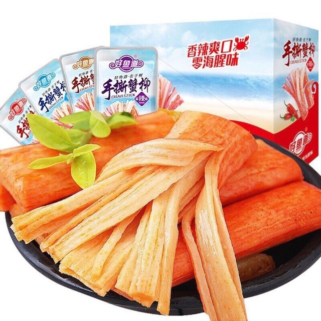 Thanh cua sốt cay - tẩm gia vị 14g - sốt cay thơm ngon món an hót - Hkfood