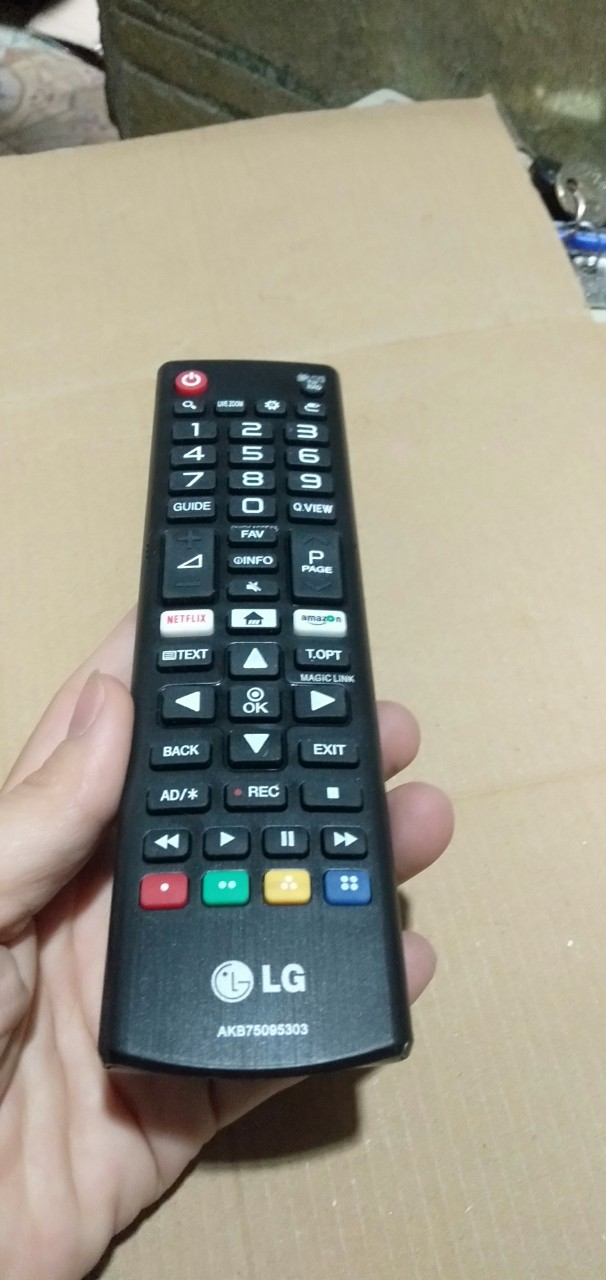 điều khiển tivi LG ngắn 303