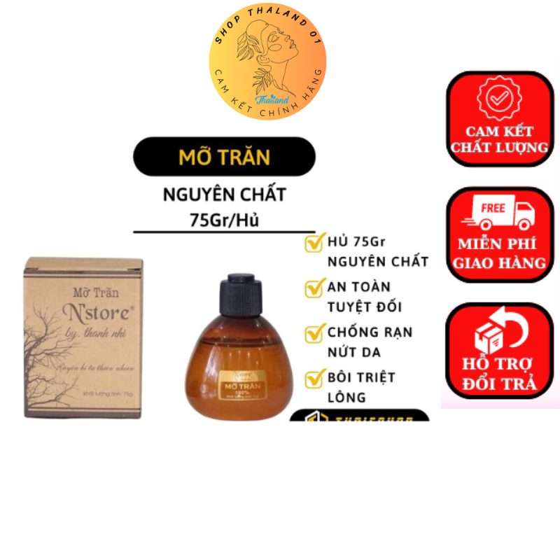 MỠ TRĂN – 100% Mỡ Trăn Tươi Gia Nhiệt