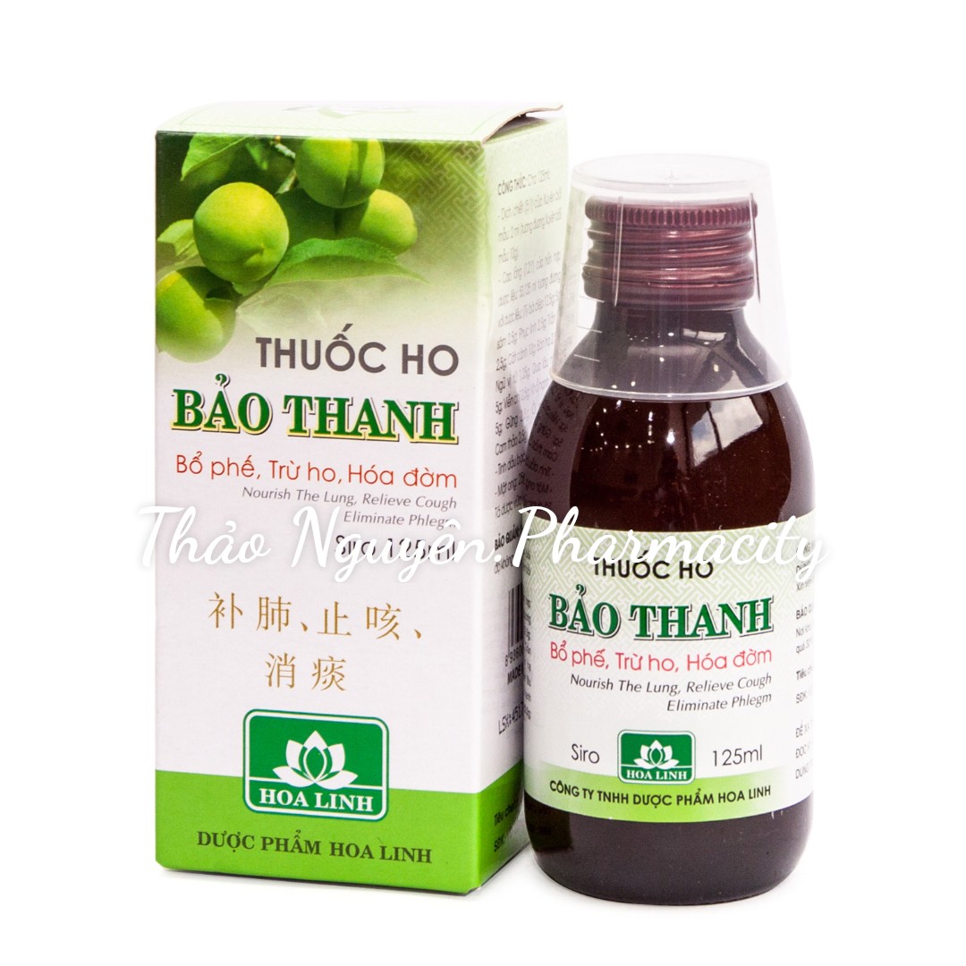 SIRO HO BẢO THANH chai 90ml