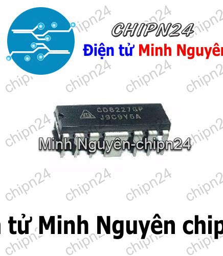 [2 con] (DIP) IC CD8227 DIP (TA8227) (IC Khuếch đại âm thanh tần số thấp 2 kênh) - HH002294