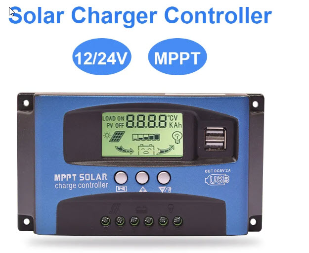 Bộ sạc năng lượng mặt mppt bộ sạc 30A bộ sạc năng lượng mặt trời 12v24v Bộ sạc năng lượng mặt bộ sạc pin năng lượng mặt trời