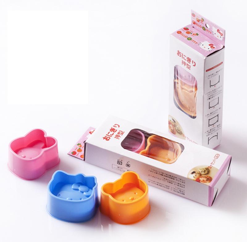 BỘ 3 KHUÔN CƠM BENTO NHẬT CHO BÉ
